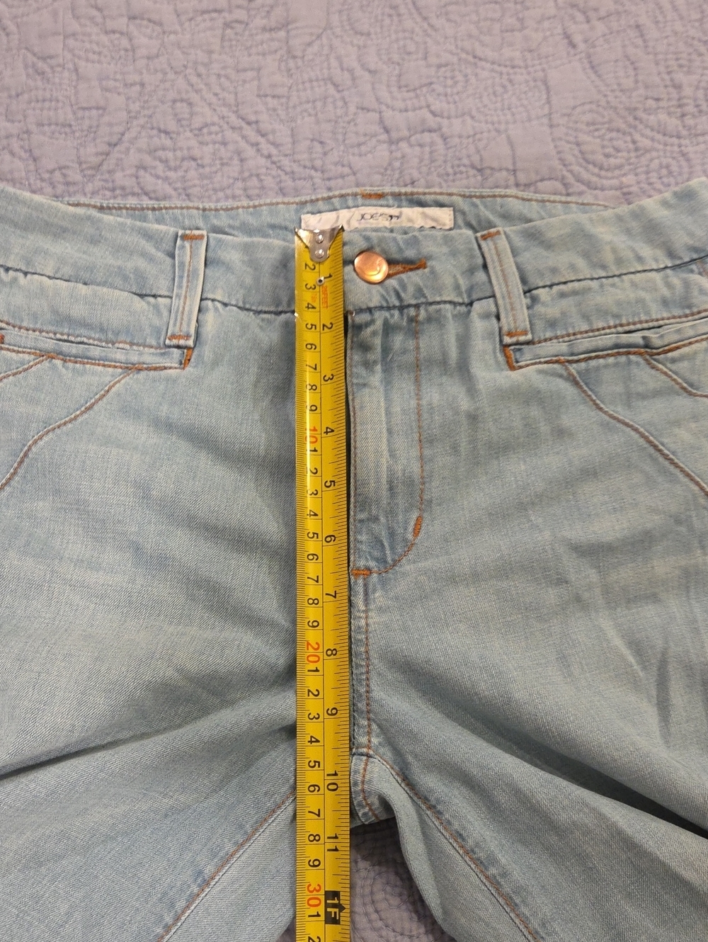 Joe's Jeans "Lola" Light Blue Flare Jeans Size 28! - Picture 9 of 13